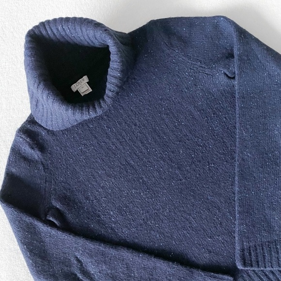 J.CREW Confetti Lambswool Turtleneck - Picture 7 of 8